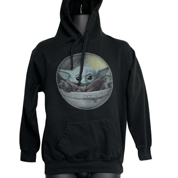 Star Wars Baby Yoda Pullover Hoodie Sweatshirt S